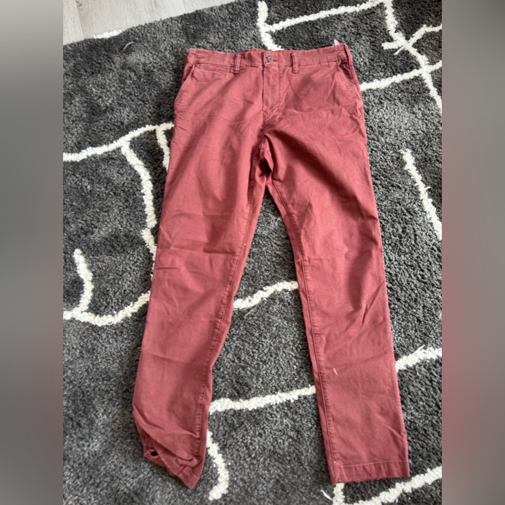 Men's American Eagle Casual Jeans - Red - Size 34x34